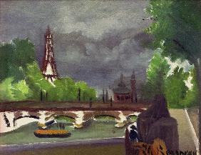 H.Rousseau, Eiffel Tower and Trocadéro