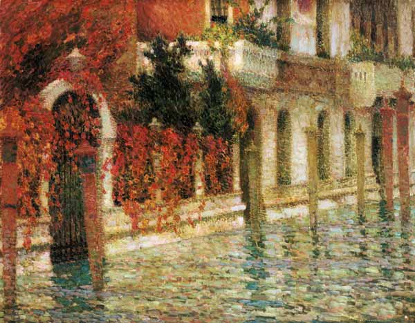 Venedig, Palazzo am Canale Grande from Henri Le Sidaner