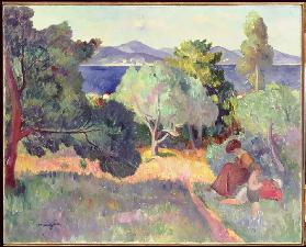 Weg in Saint-Tropez, 1905