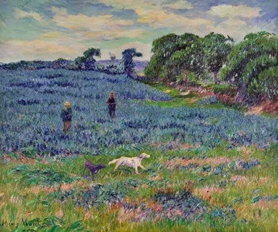 Landschaft in der Bretagne from Henri Moret