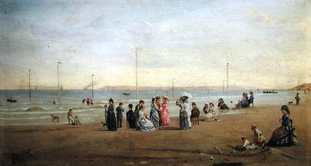 Seaside at Trouville from Henri Renard