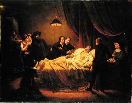 The Death of Mazet from Henri Serrur