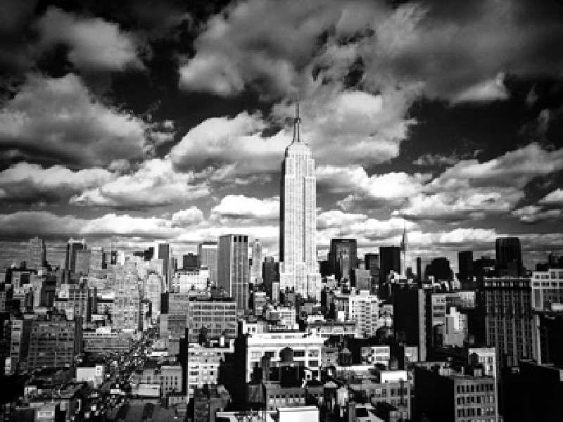 Sky over Manhattan from Henri Silberman
