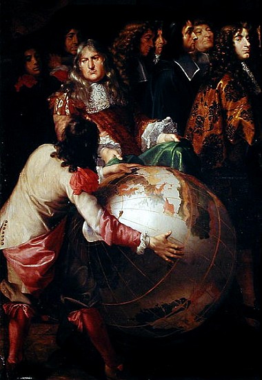 Jean-Baptiste Colbert (1619-83) Presenting the Members of the Royal Academy of Science to Louis XIV  from Henri Testelin