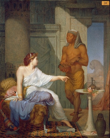Cleopatra and her Slave from Henri Blaise Francois Dejussieu