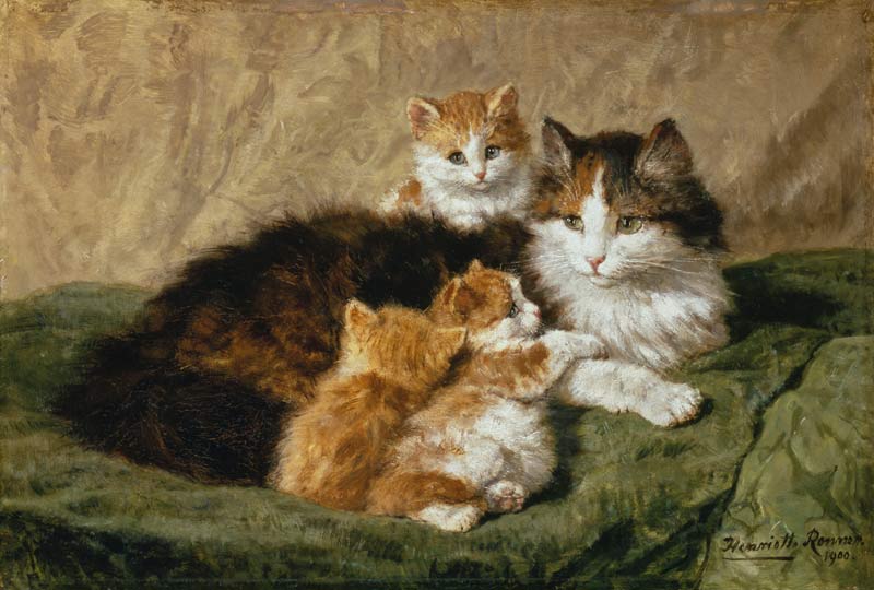 Katzen from Henrietta Ronner-Knip