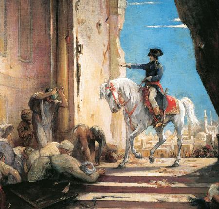 Napoleon Bonaparte (1769-1821) in the Grand Mosque at Cairo (detail of 26200)