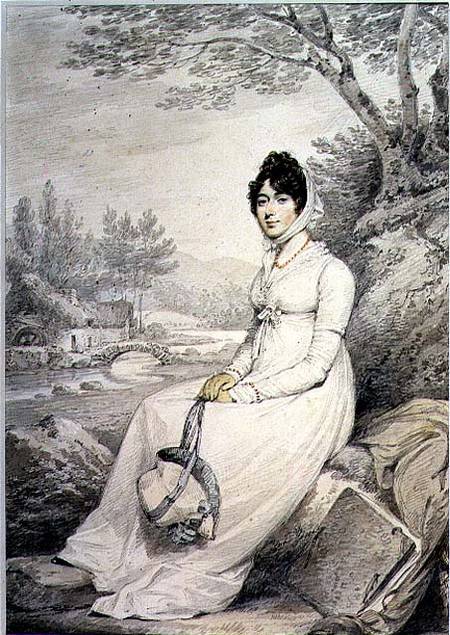 Portrait of a Lady from Henry Edridge