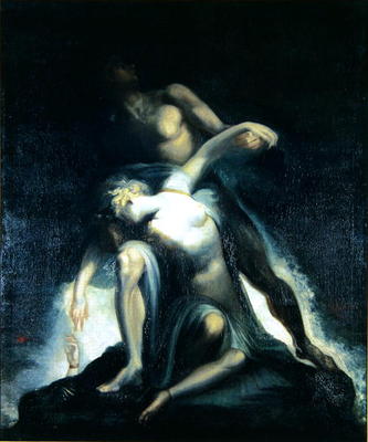Vision of the Deluge, from 'Paradise Lost' by John Milton (1608-74) (oil on canvas) from Henry Fuseli