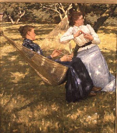 In the Orchard from Henry Herbert La Thangue