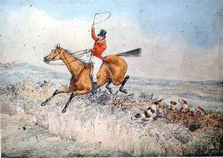 Fox hunting from Henry Thomas Alken