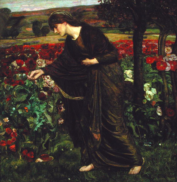 In the Garden of Proserpina, 1893 (oil on canvas)  from Henry A. (Harry) Payne
