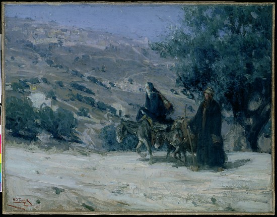 Flight into Egypt from Henry Ossawa Tanner