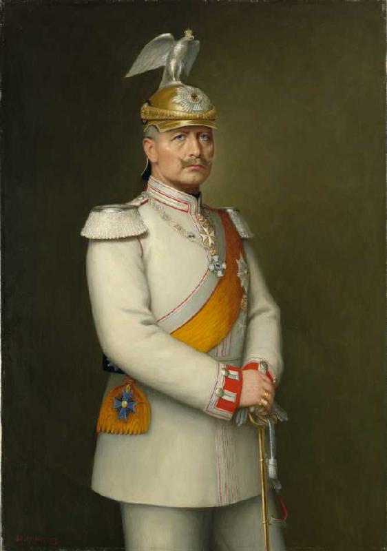 Bildnis Kaiser Wilhelm II from Hering Adolf Emil Hering Adolf Emil