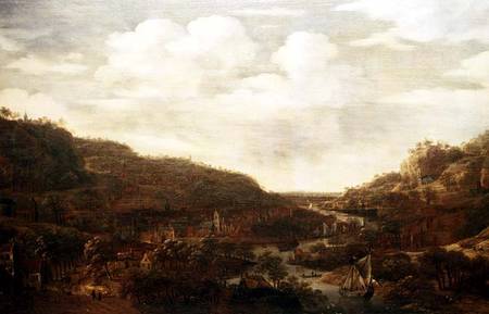 Rhineland View from Herman Saftleven