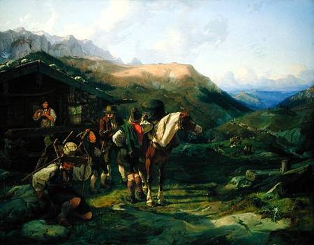 Departure from the Alpine Pasture from Hermann Kauffmann