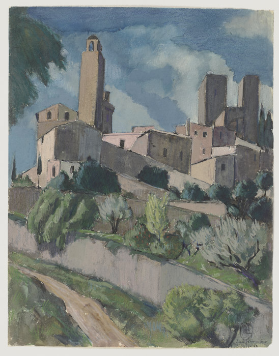 San Gimignano from Hermann Lismann