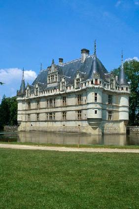 Azay-le-Rideau, Südseite