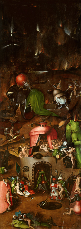 Das Jüngste Gericht - rechter Flügel from Hieronymus Bosch