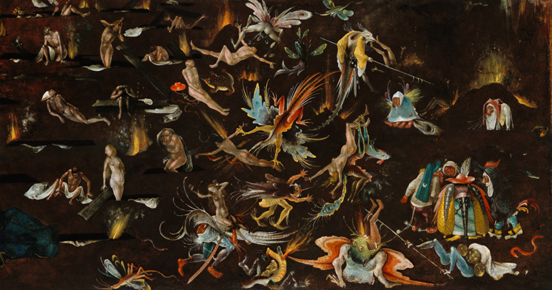 Fragment einer Darstellung des Jüngsten Gerichts. from Hieronymus Bosch