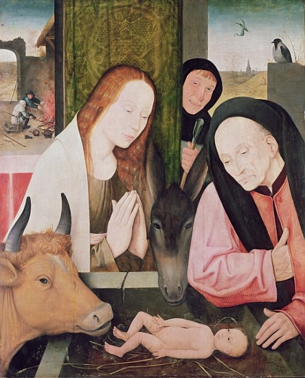 Adoration of the Child from Hieronymus Bosch