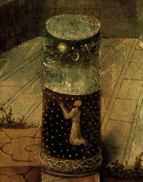 Bosch/ Einsiedler-Altar / Ausschnitt from Hieronymus Bosch