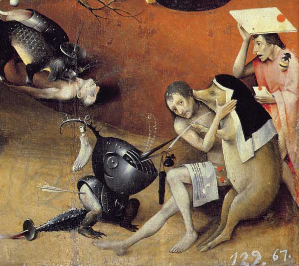 The Garden of Earthly Delights, c.1500 (detail of 3425) from Hieronymus Bosch