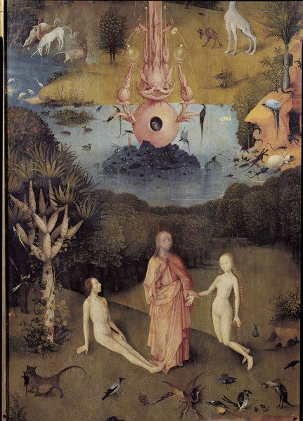 H.Bosch, Erschaffung Evas from Hieronymus Bosch