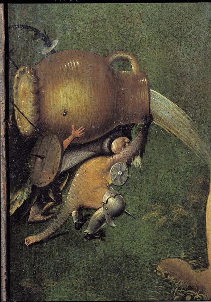 H.Bosch, Versuchung Antonius, Dämon from Hieronymus Bosch