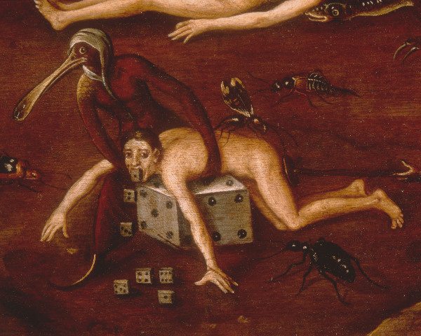 JS after Bosch (?) / Hell / detail from Hieronymus Bosch