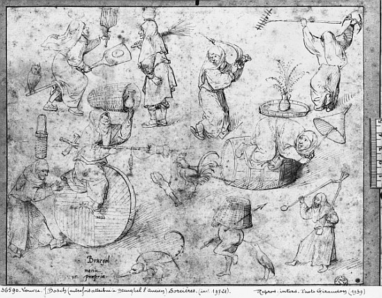 Witches from Hieronymus Bosch