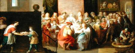 The Marriage Feast at Cana from Hieronymus II Francken