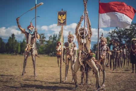Merdeka,Baliem Festival,Indonesien