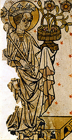 Die hl. Dorothea. Schreiber 1394 from Holzschnitt