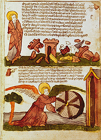 Die Apokalypsis des Johannes from Holzschnitt (koloriert)