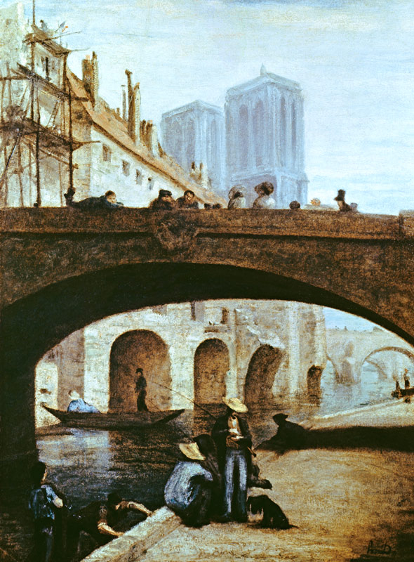 Notre-Dame de Paris from Honoré Daumier