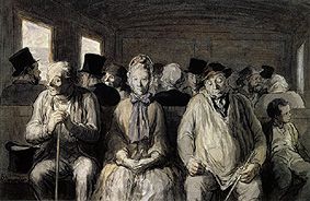 Dritter Klasse from Honoré Daumier