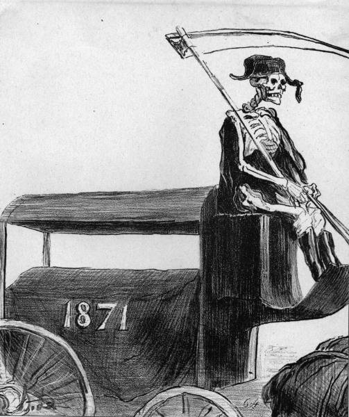 Das verfluchte Jahr 1871 / H.Daumier from Honoré Daumier