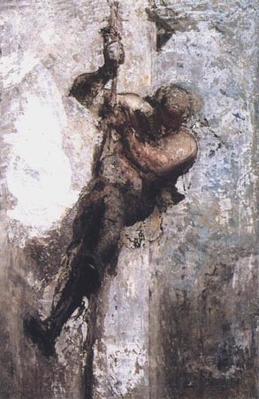L´Homme à la corde from Honoré Daumier