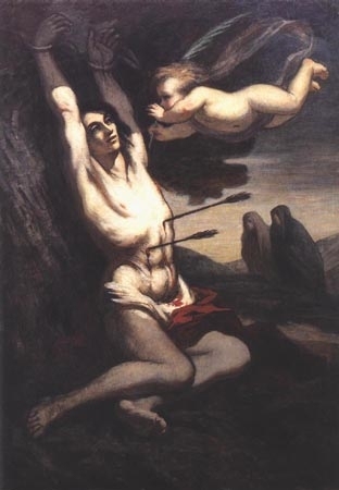 Martyre de saint Sébastien from Honoré Daumier