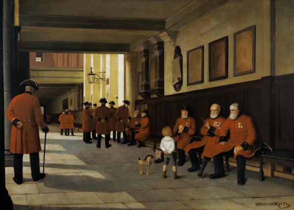 Little Peter and the Chelsea Pensioners from Horace van Ruith
