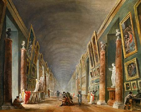 The Grand Galery of the Louvre