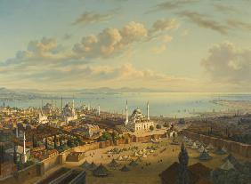 Constantinople from the Fire Tower of Beyazit