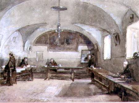 Interior of the Capuchin Convent at Albano from Hugh Carter
