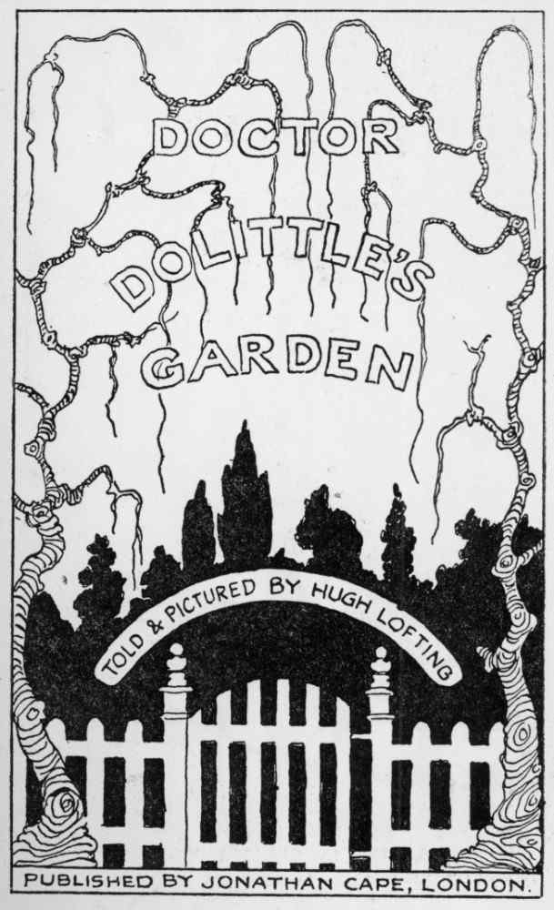 Title Page from Doctor Dolittles Garden, by Hugh Lofting from Hugh Lofting