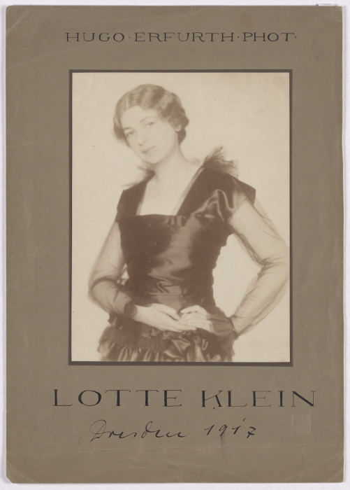 Lotte Klein from Hugo Erfurth