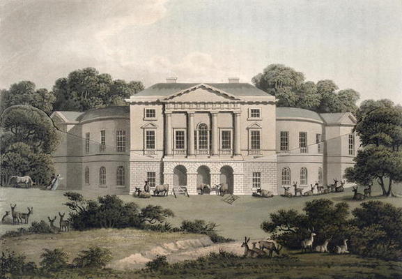 Lord Sidmouth's, in Richmond Park, from 'Fragments on the Theory and Practice of Landscape Gardening from Humphry Repton