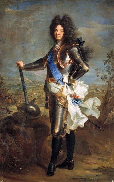Ludwig XIV., König von Frankreich from Hyacinthe Rigaud