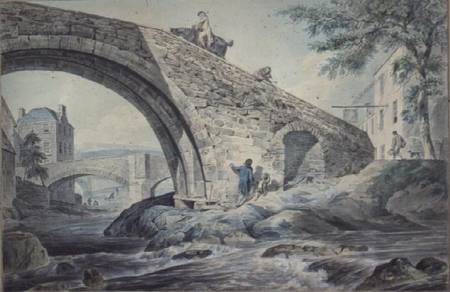 View of the Bridges at Hawick from I Catton