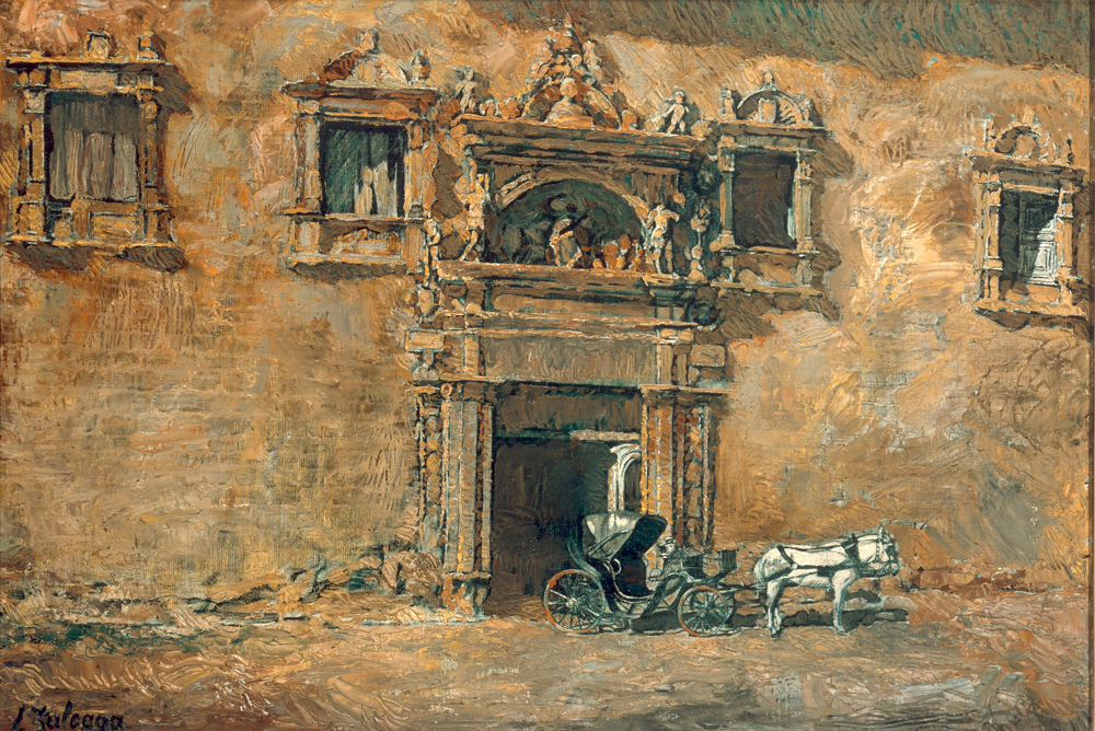 The Portal of Palacio Peñaranda de Duero from Ignazio Zuloaga
